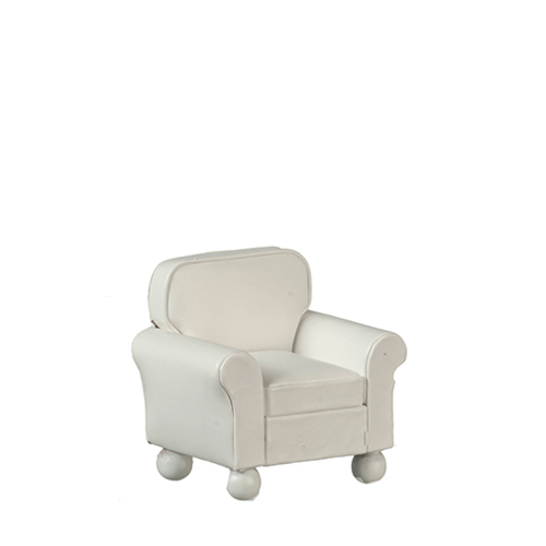 Leather Armchair, Cream